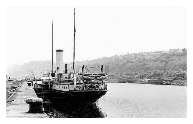 P.S. Glen Usk at Penarth Dock