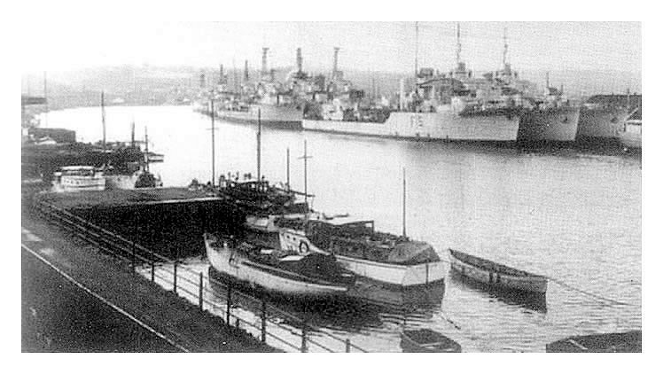 Penarth Dock - 1954