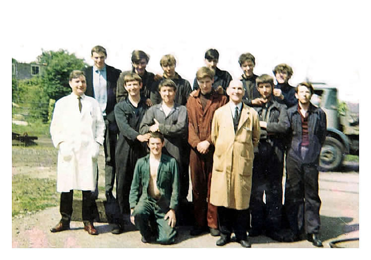 Penarth Dock Engineering apprentcies 1966