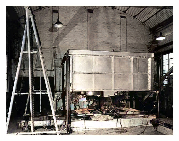 Stellite surfacing by welding at the Penarth Dock Engineering Company.