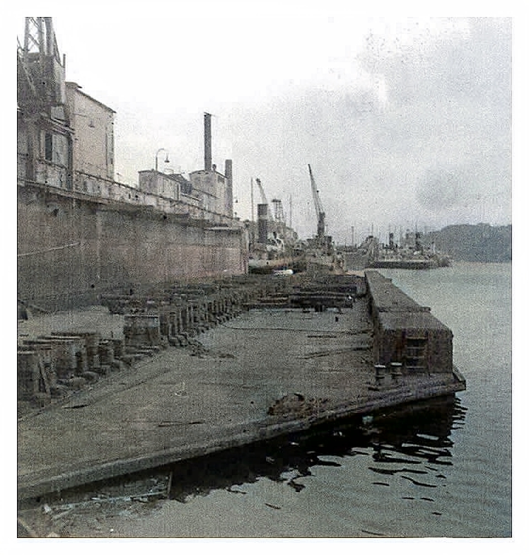 Penarth pontoon c.1960.