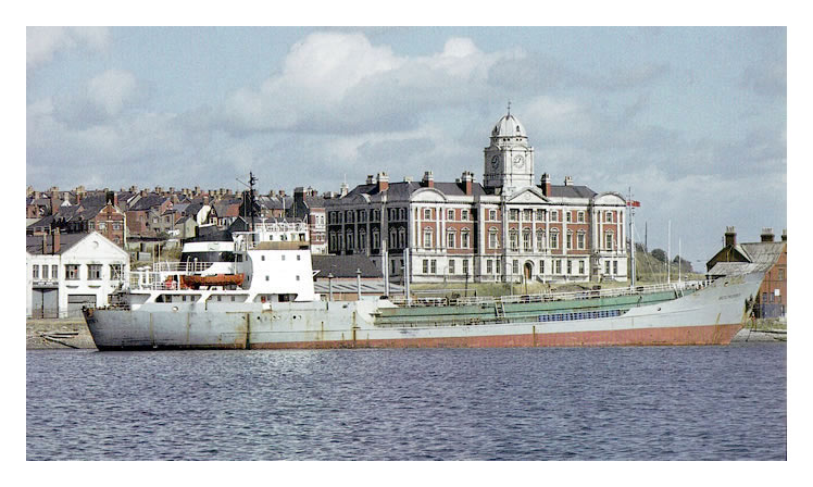 The Dock Offices and Hodges Engineering works at Barry Docks