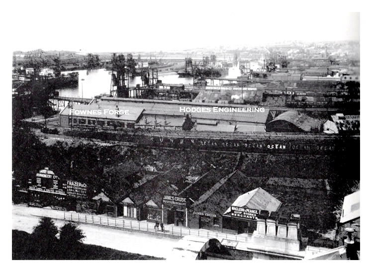 Hodges and Fownes Forge at Barry Dock