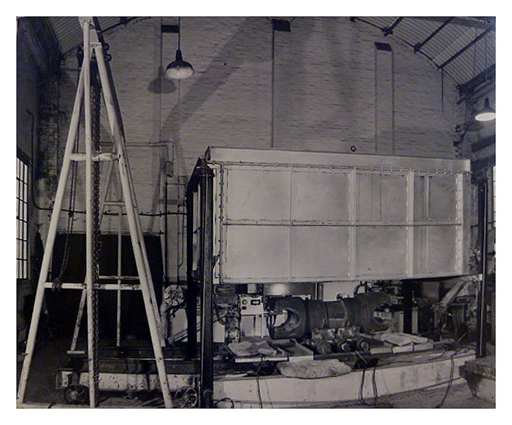 mid - 1970's? - The welding bay at the Penarth Dock Engineering Company Limited.