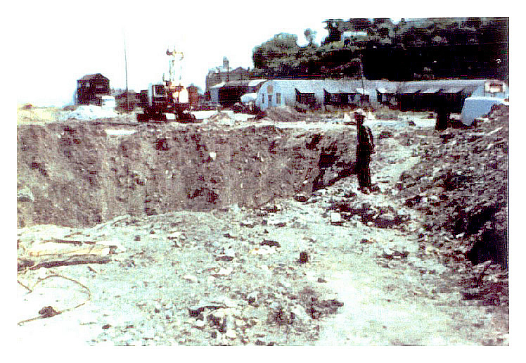 removal of the subway on the Penarth Dock side