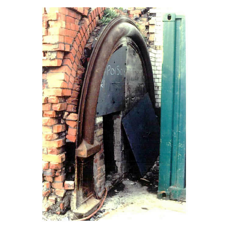Entrance to the River Ely subway, Penarth