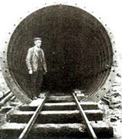 Building the Subway under the River Ely