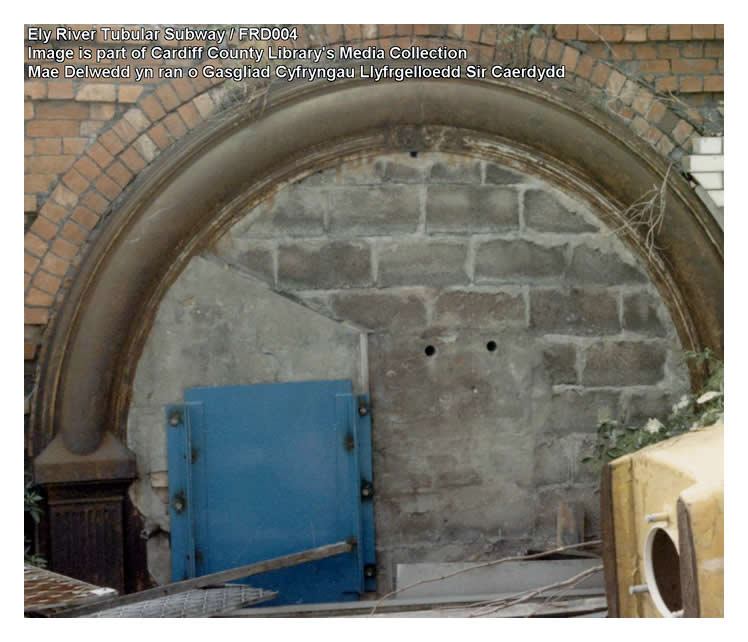 1986 - Ely River Tubular Subway taken by Cardiff County Council. 