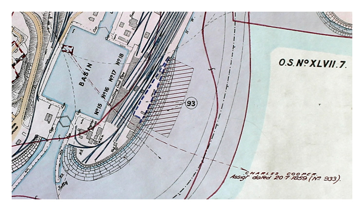 Chas. Cooper lease in Penarth Dock Basin