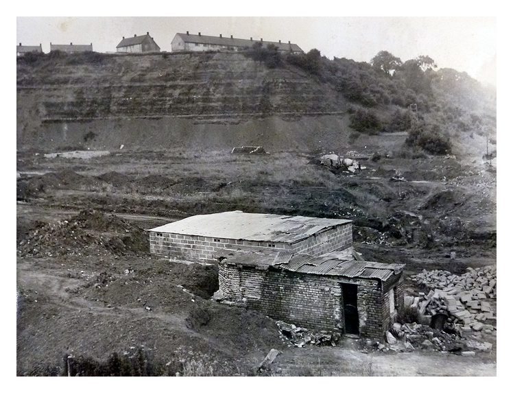 1963-66 - Site of demolished Cogan brickworks and proposed new garden village development.