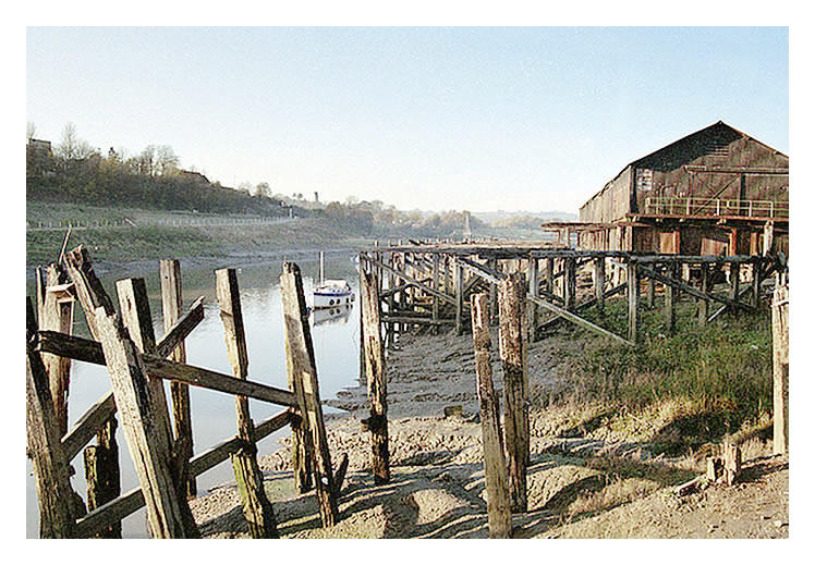 'Victoria Wharf' - River Ely Tidal Harbour, Penarth Dock