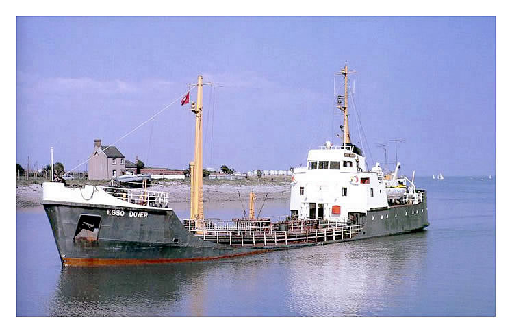 Esso Dover on the River Ely, Penarth Dock