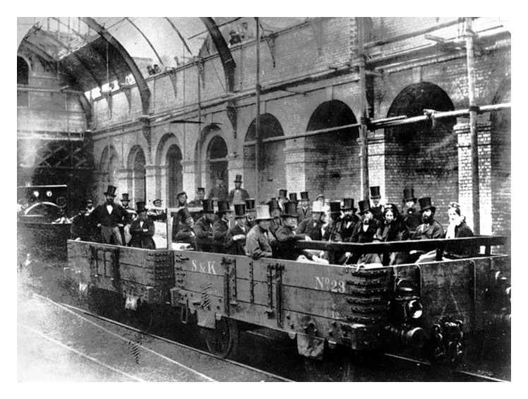 (1) At Edgeware Road Station, London on 24th May 1862.