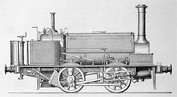 Manning Wardle & Company engine of 1862