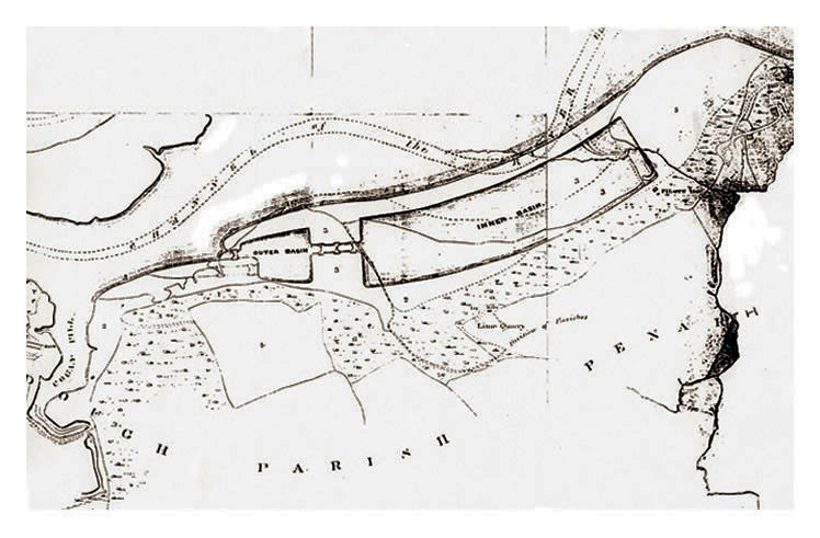 Proposed dock at Penarth
