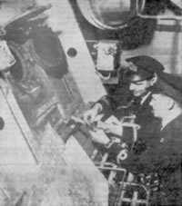 Royal Naval Reserve Fleet - 1954 - inspection