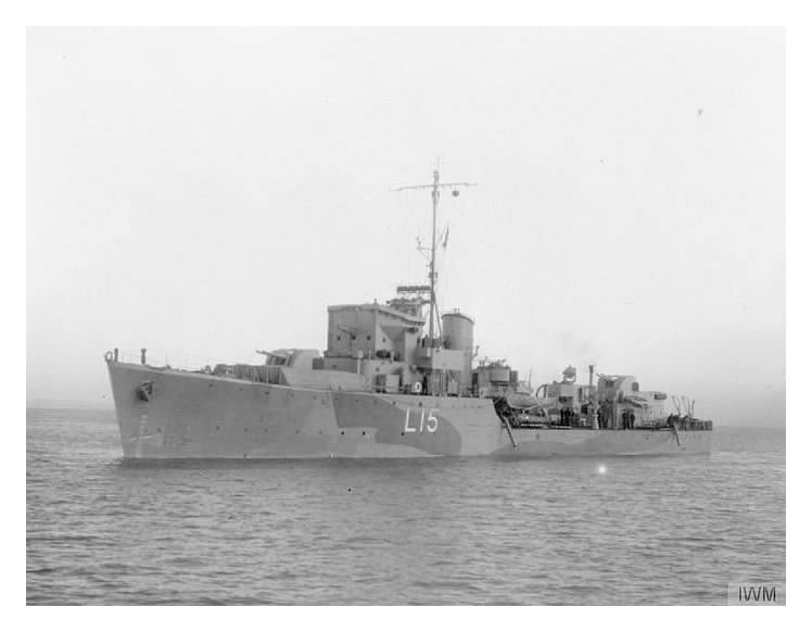 H.M.S. Eggesford - (L 15)