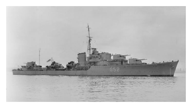 H.M.S. Matchless - (G 52)