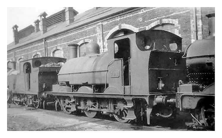 TVR - Penarth Dock engine shed in 1927