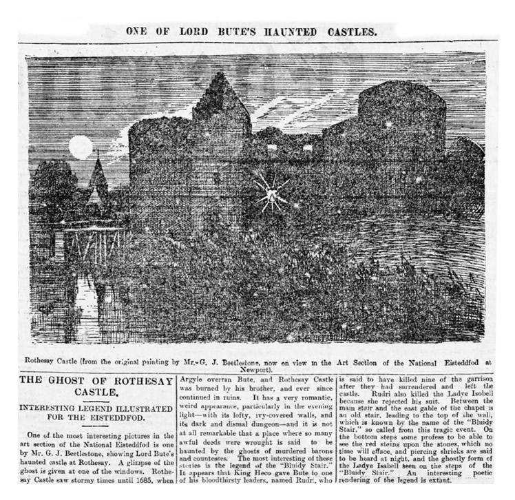 One of Lord Bute's Haunted Castles.