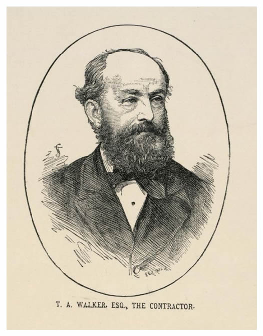 T. A. Walker Esquire, The Contractor - c.1873.