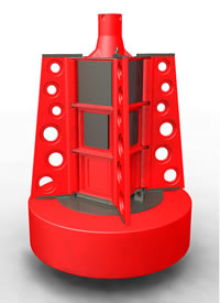 PE buoy designed by Rota Design Limited