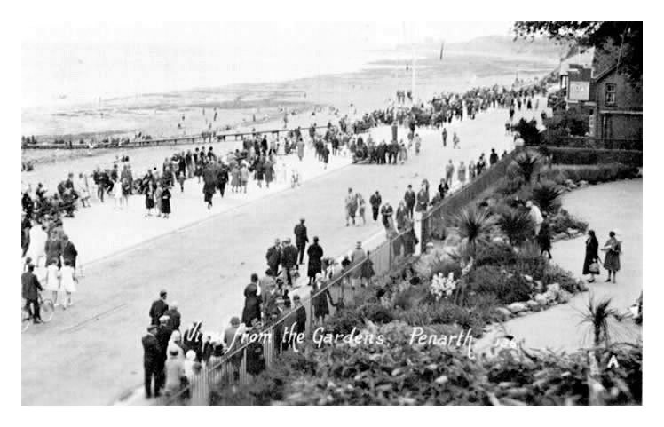 Penarth - view from the gardens