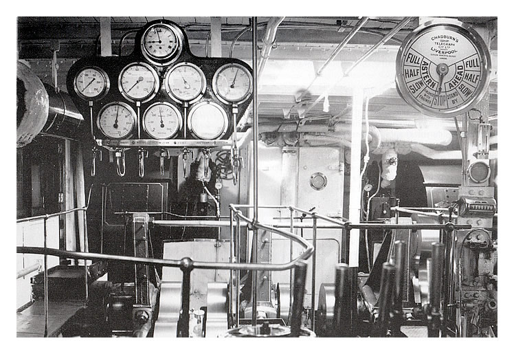 Cardiff Queen engine room