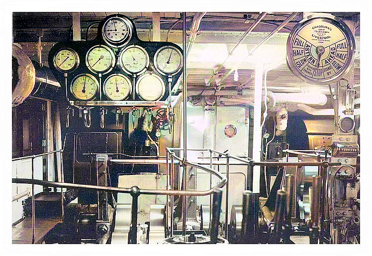 Cardiff Queen engine room