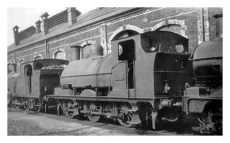 Penarth Dock loco shed