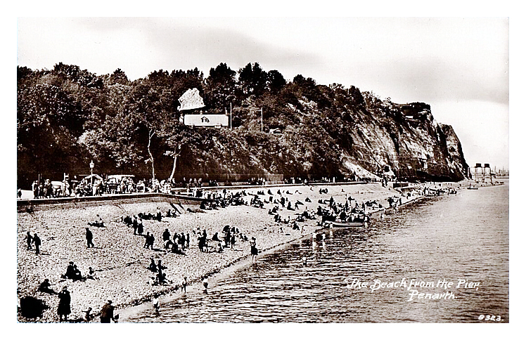 1920's or 30's - The Beach from the Pier, Penarth.