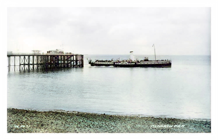 Brighton Belle leaving Penarth Pier
