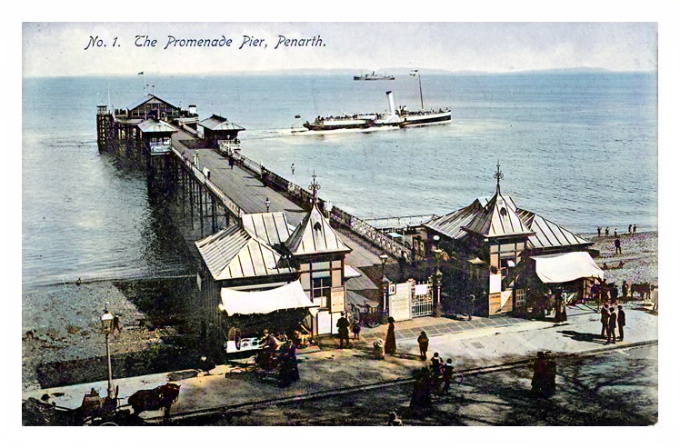 'No.1. The Promenade Pier, Penarth.'
