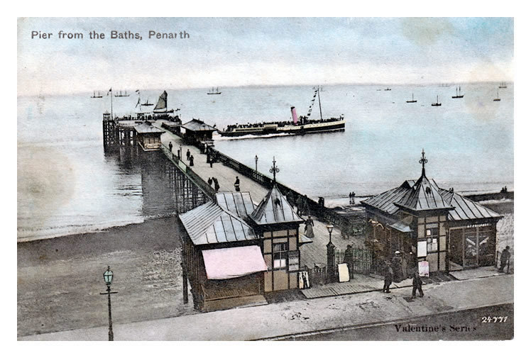 Pier from the Baths, Penarth 