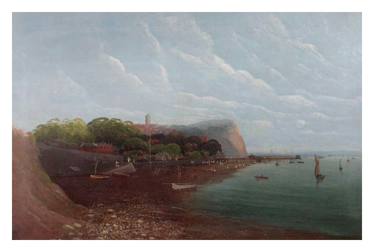 J. Maurice - 'Penarth Beach and Headland'