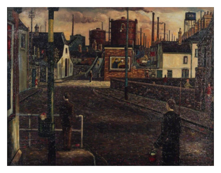 Charles Byrd - 'Steelworks Adamstown' - 1953 