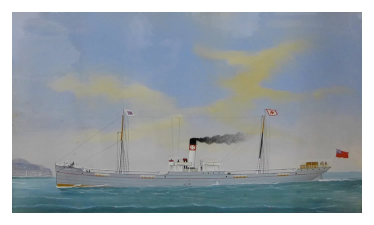 20th Century&nbsp;- artist unknown - 's.s. Ethelhilda'
