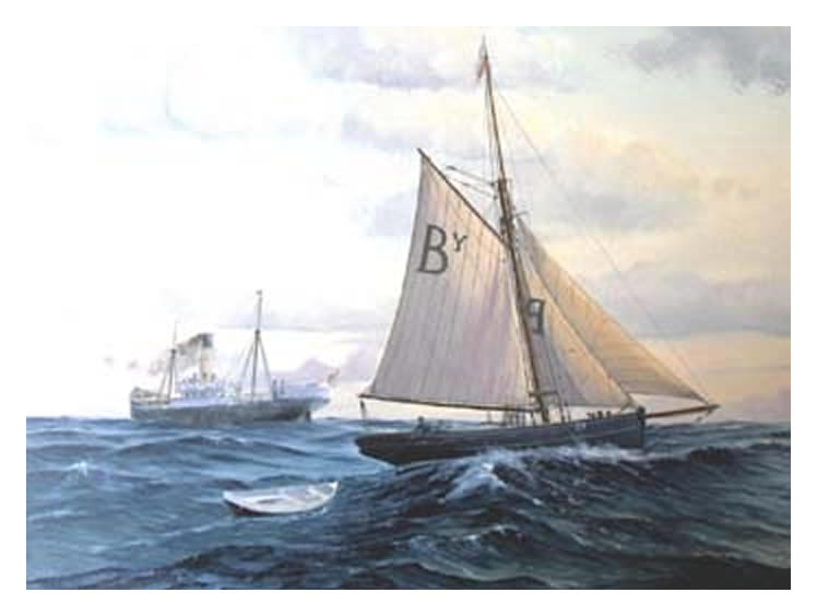Bob Grimson - 'Kindly Light' - A Barry pilot cutter 