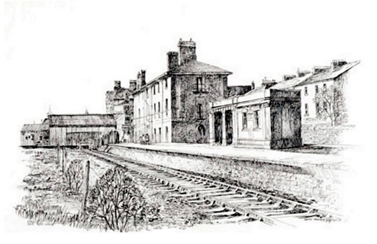 Olwen Hughes - Cardiff, Bute Road Station