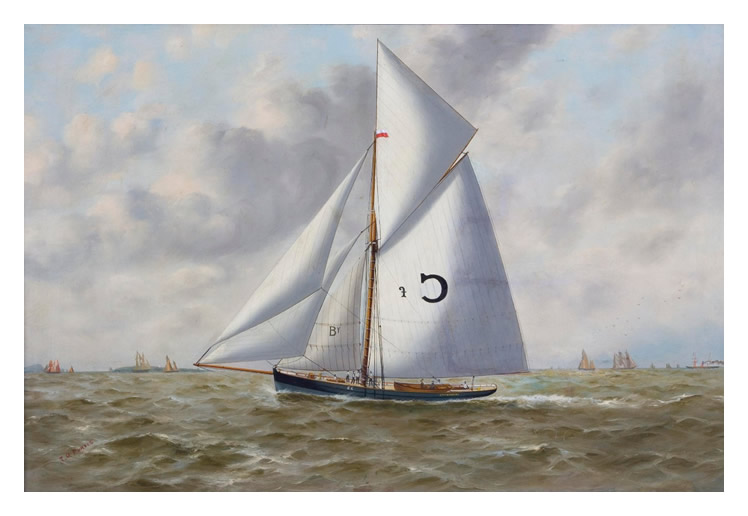Thomas G. Purvis - 'Marguerite' pilot cutter.