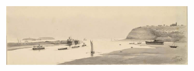 J. N. Strong - Penarth Head, Glamorganshire - 1893.