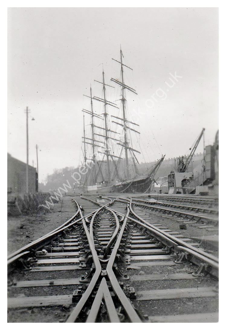 Pamir - Penarth Dock - 1950