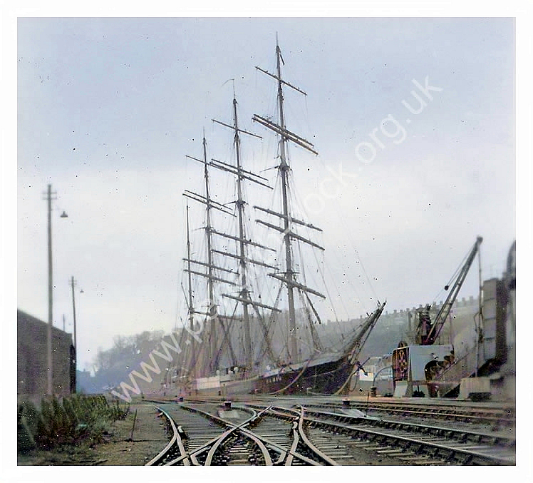 Pamir at Penarth Dock