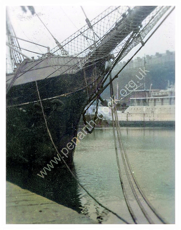 Pamir at Penarth Dock