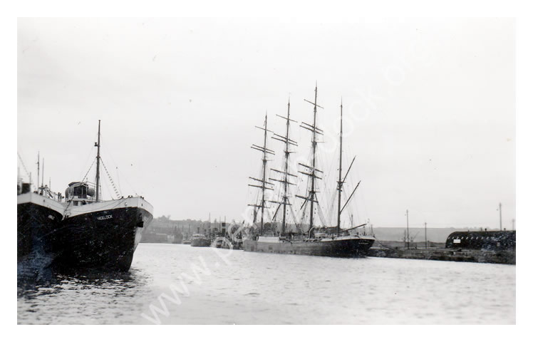 'Pamir' - 'Laid up at Penarth Dock'