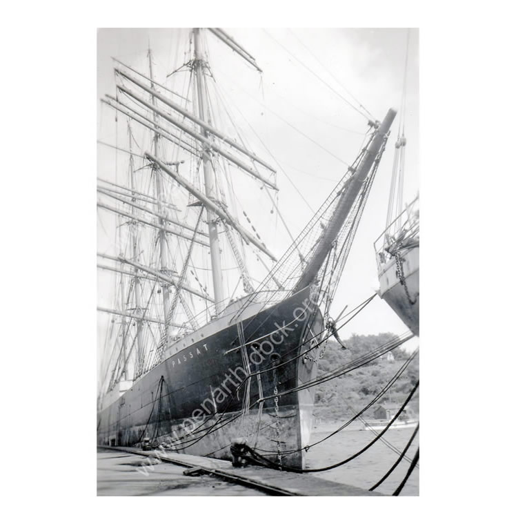 'Passat' and 'Pamir' - 'Four Masted Barques at Penarth 1950'