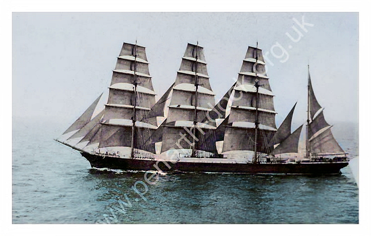 'Passat' - at sea
