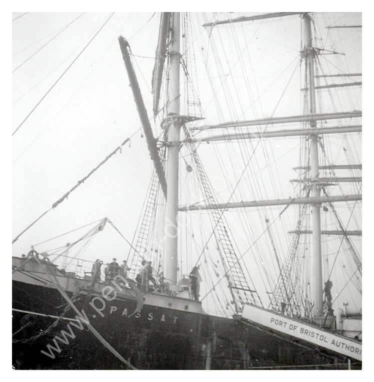 'Passat' - port side from the poop