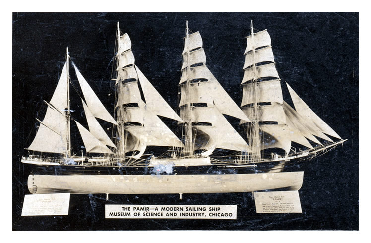 'The Pamir - A Modern Sailing Ship - Museum of Science and Industry Chicago'