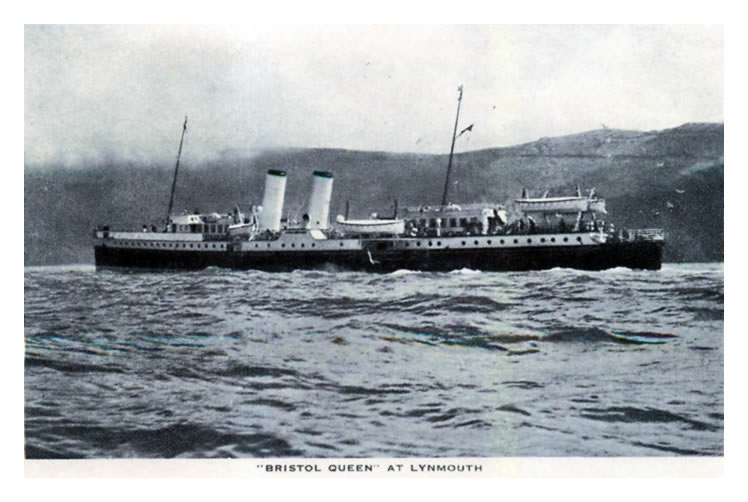 "Bristol Queen" at Lynmouth.